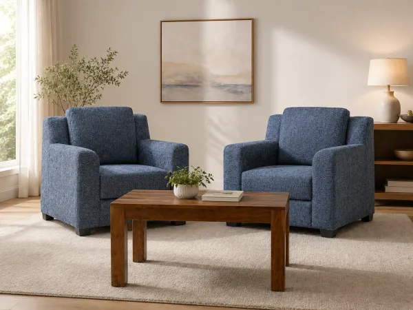 Erica 1 Seater Sofa Set With Athena Coffee Table
